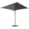 Image de Paris prix Parasol carré push-up - Gris anthracite