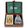 Image de Fournier Coffret de Jeu en Cuir Marron