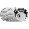 Image de Teka Évier de cuisine en inox DR-80 1C