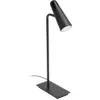 Image de Lampe de table en métal noir 8 x 5 x 18 cm Lao - Faro Barcelona