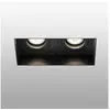 Image de FARO BARCELONA Downlight encastré carré GU10 noir
