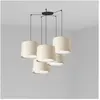 Image de FARO Suspension Conga Acier/Tissu