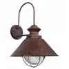 Image de FARO Applique murale de jardin Nautica - Brun foncé