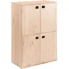 Image de Astigarraga Armoire de bureau pin - Naturel