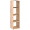 Image de Astigarraga Étagère colonne 4 cases - Bois clair