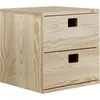 Image de Astigarraga meuble de bureau 2 tiroirs - Beige