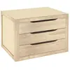 Image de Astigarraga Bloc 3 tiroirs bois - Naturel