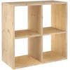 Image de Astigarraga Étagère cubes 4 cases - Beige