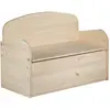 Image de Astigarraga Banc coffre en bois - Naturel