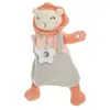 Image de Marionnette en peluche Litière Hochet Lion - 35 cm
