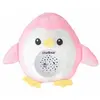 Image de Peluche musicale Projecteur Pingouin Rose
