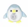 Image de Peluche musicale Projecteur Pingouin Bleu