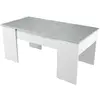 Image de Loungitude Table basse Gotham - Blanc béton