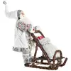 Image de DKD Home Decor Père Noël Décoratif - Gris