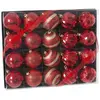 Image de BigBuy Christmas Boules Rouges - Ø 6 cm