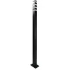 Image de Lampadaire extérieur Pyramide 2m Noir