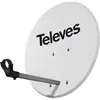 Image de Parabole parabolique Televes 63cm disque aluminium blanc décalé