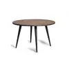 Image de Giner y colomer table à manger ronde - brun