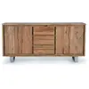 Image de Giner y colomer Buffet bois acacia métal - Bois