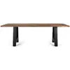 Image de Giner y colomer Table à manger bois métal - Brun