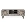 Image de Giner y colomer Meuble TV manguier massif - Argent