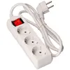 Image de Edm Rallonge 3 prises Schuko - Blanc