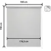 Image de Easydeco Store enrouleur occultant - 180 x 190 cm