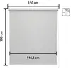 Image de Easydeco Store enrouleur occultant - 150 x 190 cm