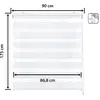 Image de Store enrouleur blanc 90 x 175 cm