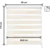 Image de Store enrouleur lin 90 x 175 cm