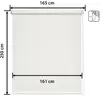 Image de Easydeco Store enrouleur Screen - 165 x 250 cm - Blanc