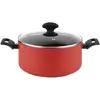 Image de Casserole Induction 20cm Aluminium Forgé, Antiadhésif sans PFOA, Couvercle Verre Maxima FAG