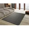 Image de ATTICGO Tapis lavable uni ESPIGA anthracite 60x120 cm