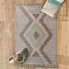 Image de Atticgo Chandia 1140 - 160x230 cm - Taupe, rose, vert
