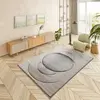 Image de Atticgo Libet 40402 - 120x170 cm - Crème/Vert/Rouille