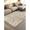 Image de Atticgo Yebel 807 - 135x190 cm - Crème/multicolore