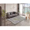 Image de Atticgo Mabel 3838 - 140x200 cm - Bleu beige rouille
