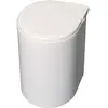 Image de Emuca Poubelle Recyclage Porte 13L Blanc