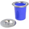 Image de EMUCA Poubelle Encastrable Recycle 7 L - Bleu