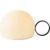 Image de Lampe à poser sans fil noire avec petit anneau Circ - Estiluz