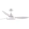 Image de Tulum ventilateur de plafond blanc