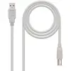 Image de Nanocable Câble imprimante USB 2.0 3m - Beige