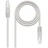 Image de NANOCABLE Câble Réseau Patch Cord RJ45 Cat.6 - 5m Gris