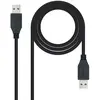 Image de NANOCABLE USB 3.2 Gen 1 Câble - 1 m Noir
