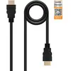 Image de Nanocable Câble HDMI v2.0 1.50m - Noir