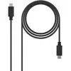 Image de Nanocable Câble USB-C 2.0 - 1 m - Noir