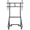 Image de Support de TV fixe TooQ FS20200M-B 60" - 105" 100 Kg Noir avec Roues
