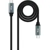 Image de Nanocable Câble USB-C USB4 Gen 2x2 - 1 m - Noir