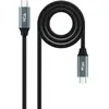 Image de Nanocable Câble USB-C Thunderbolt 3 - 2 m - Noir
