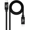 Image de Nanocable Câble USB-C USB4 - 1 m - Noir